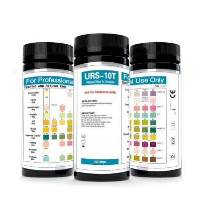 Urine 10 parameters strips with OEM design/Neutral package Urine test strips